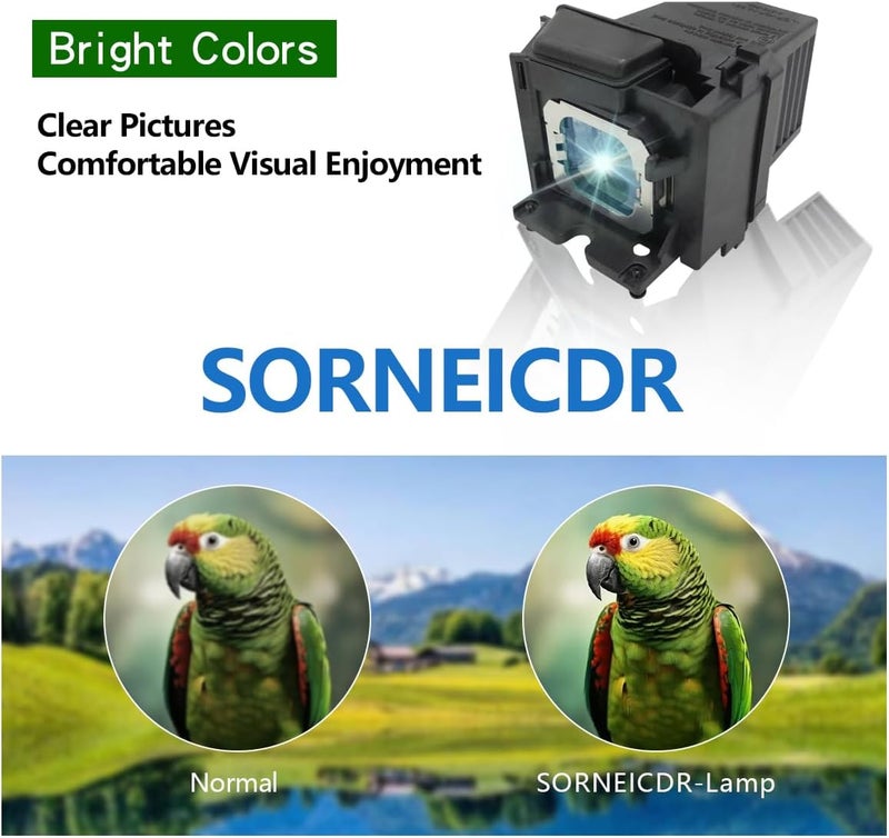 SORNEICDR LMP-H220 Replacement Projector Lamp Bulb Compatible With Sony VPL-VW285ES VW385ES VW295ES SX630 SX631 EW315 EW435 EX315 EX430 EX435 EX450 EX455 EX570 - Image 3